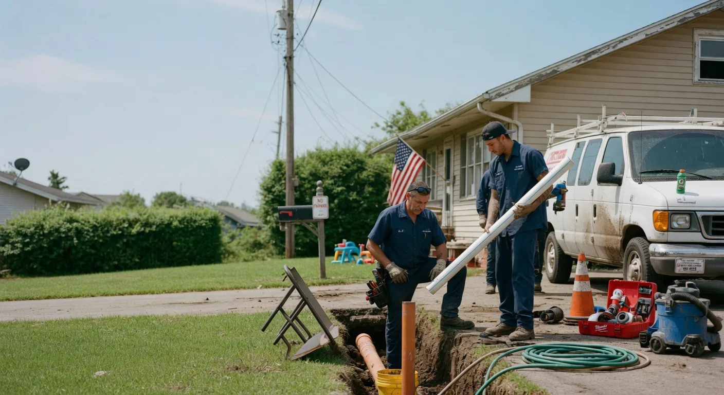 Sewer Line Inspection in Franklinville, NC
